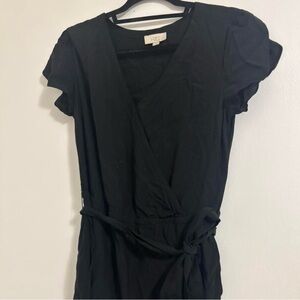 LOFT Classic Black Romper